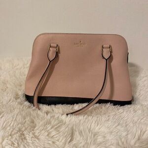 Kate Spade medium size purse pink and black